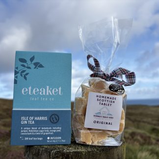 Isle of Harris Gin Tea and Scottish Tablet