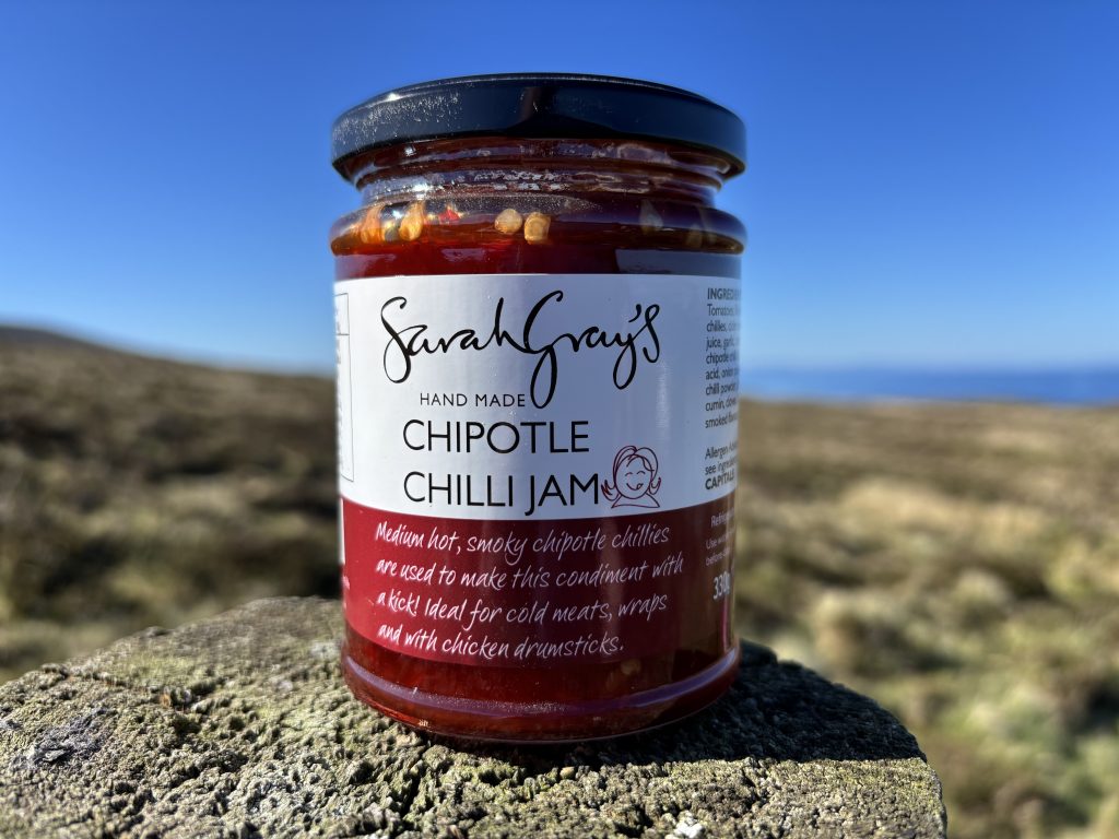 Chipotle Chilli Jam from Sarah Gray's farm in Angus