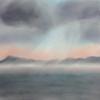 Hebridean Sunset Greetings Card by Lynne Forrester