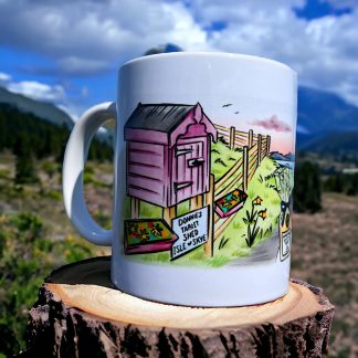 Donnie's Tablet Shed mug from Isle of Skye