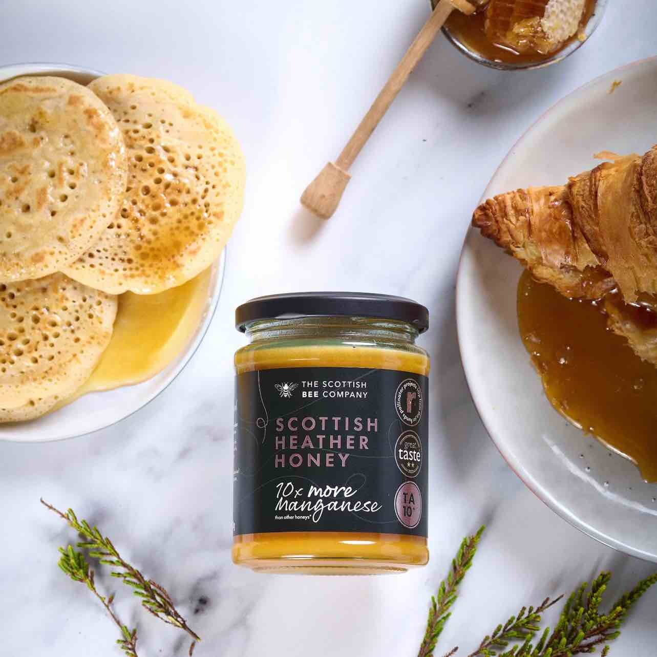 Scottish Heather Honey from The Scottish Bee Company 227g - Image 3
