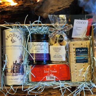 Christmas Afternoon Tea Gift Hamper from Scotland