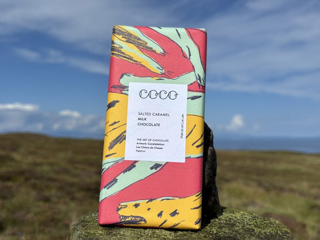 Salted Caramel Chocolate Bar from Coco