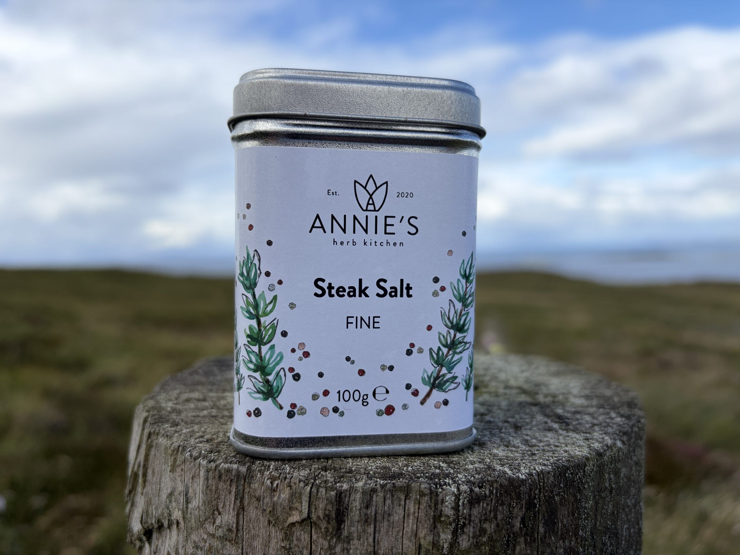 Steak Salt from Annie's Herb Kitchen in Argyll