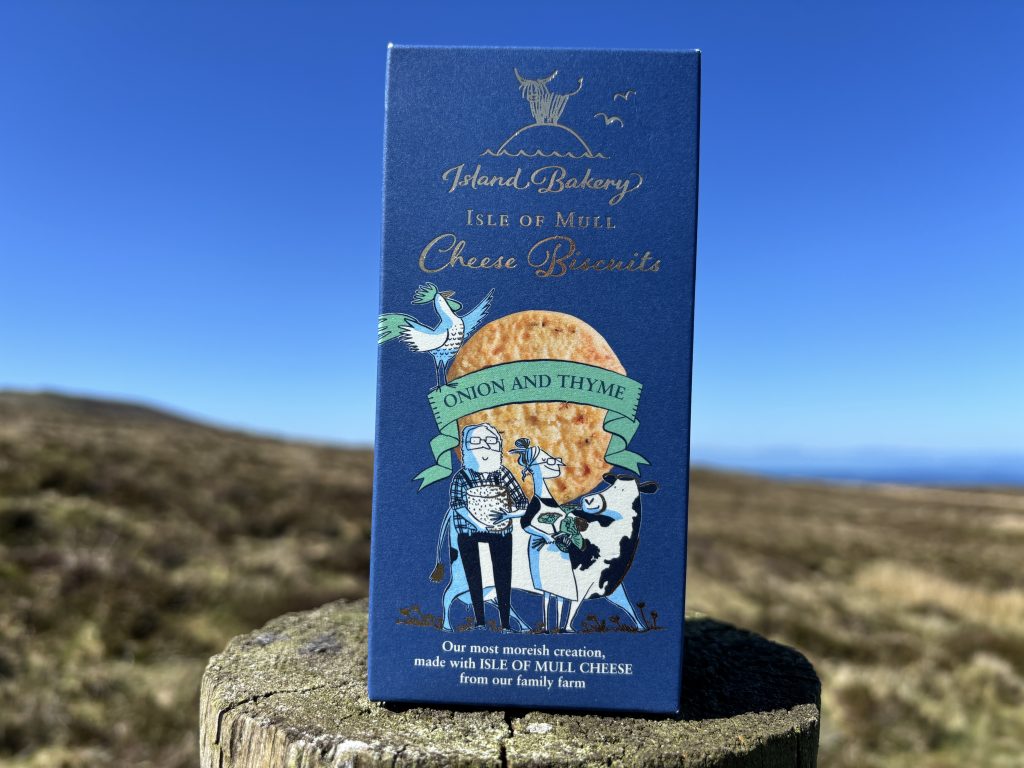 Island Bakery Onion and Thyme Isle of Mull Cheese Biscuits