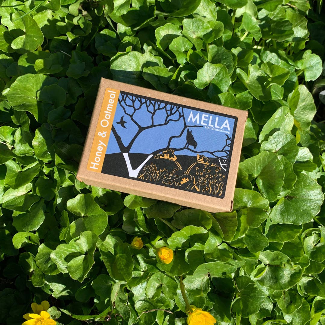 Mella Handmade Soap - Honey and Oatmeal from Shetland - Image 3