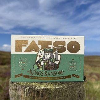 King's Ransom - Mint, Pistachio and Cocoa Nibs - BIG CHOC BAR!