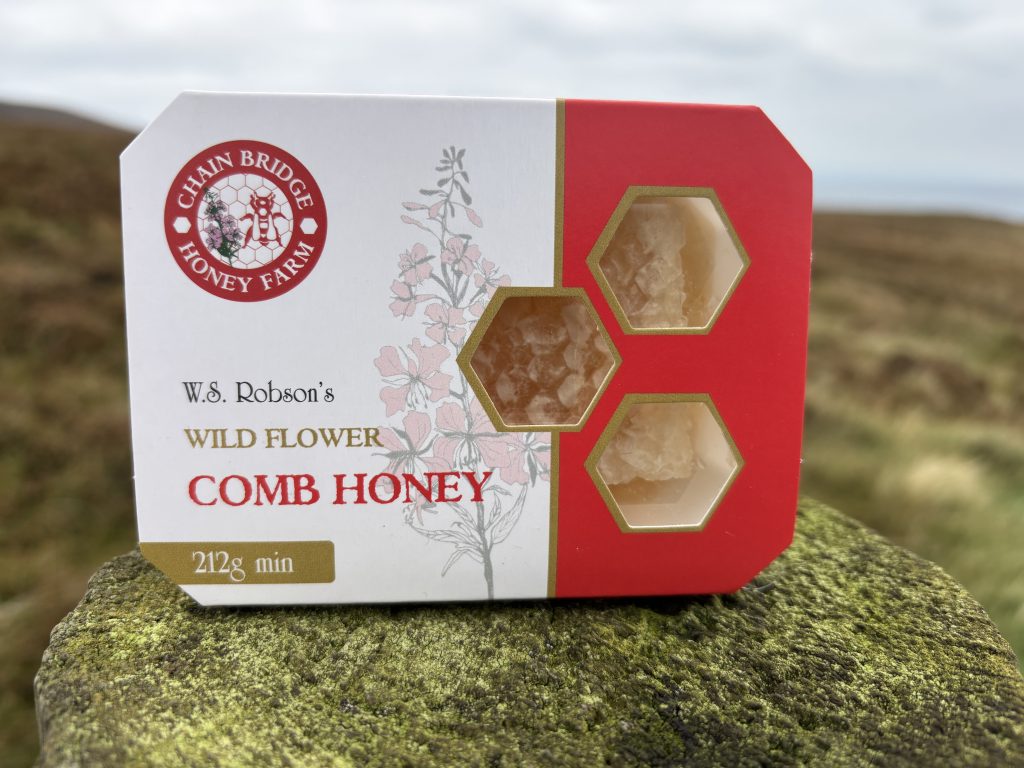 Wild Flower Comb Honey from Chain Bridge Honey Farm