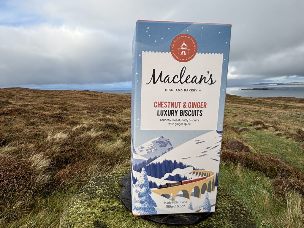MacLean's Chestnut and Ginger Luxury Biscuits