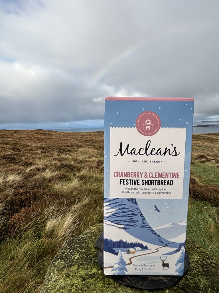 MacLean's Cranberry and Clementine Luxury Biscuits