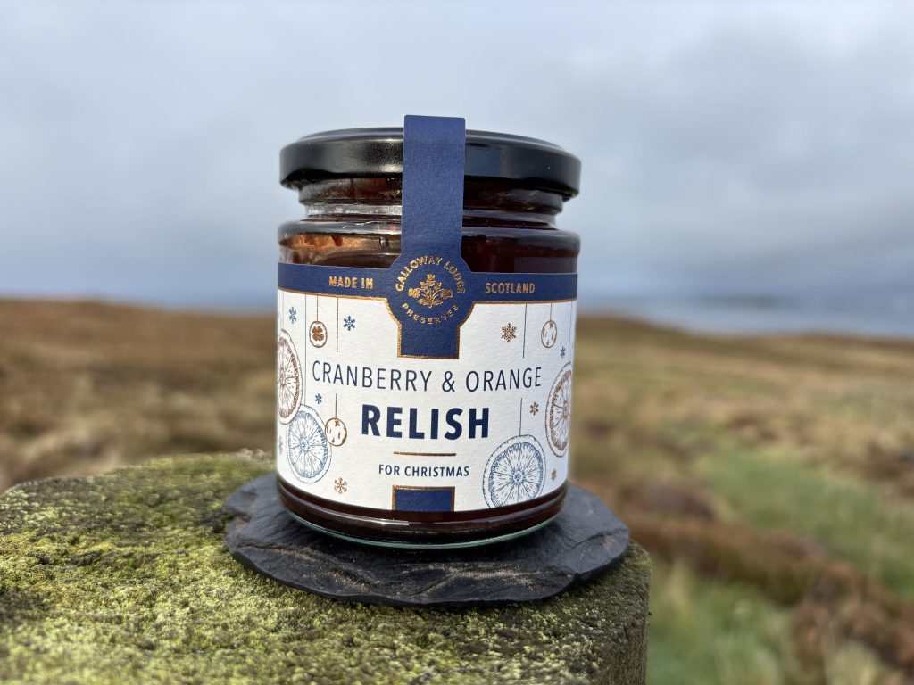 Cranberry and Orange Relish from Galloway Lodge 200g