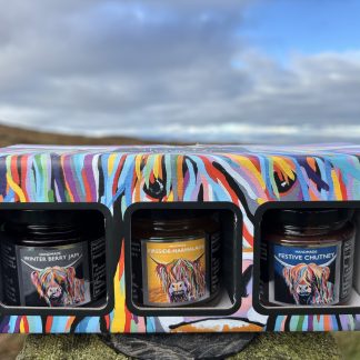 Scottish Preserves Christmas Flavours by Sarah Gray -3 x 120g Jars