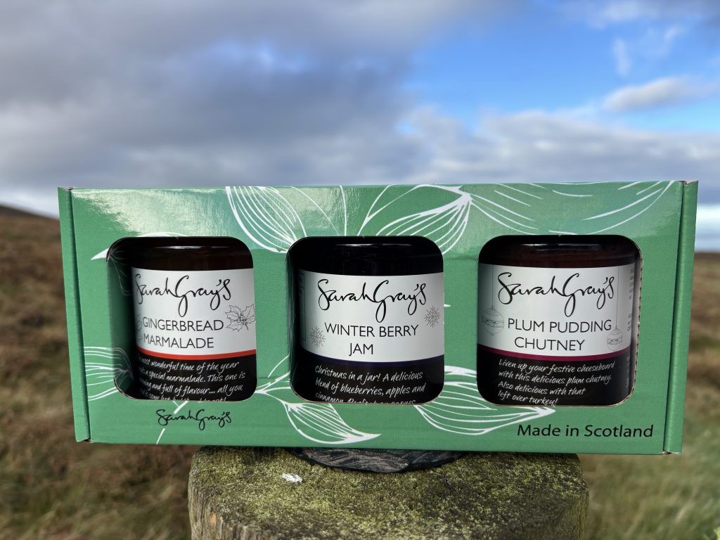 Sarah Gray Festive Gift Set -3 x 300g Jars