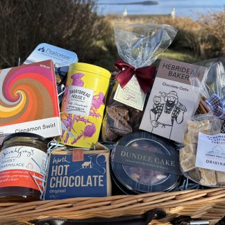 The Coruisk: Fireside Treats Wicker Hamper
