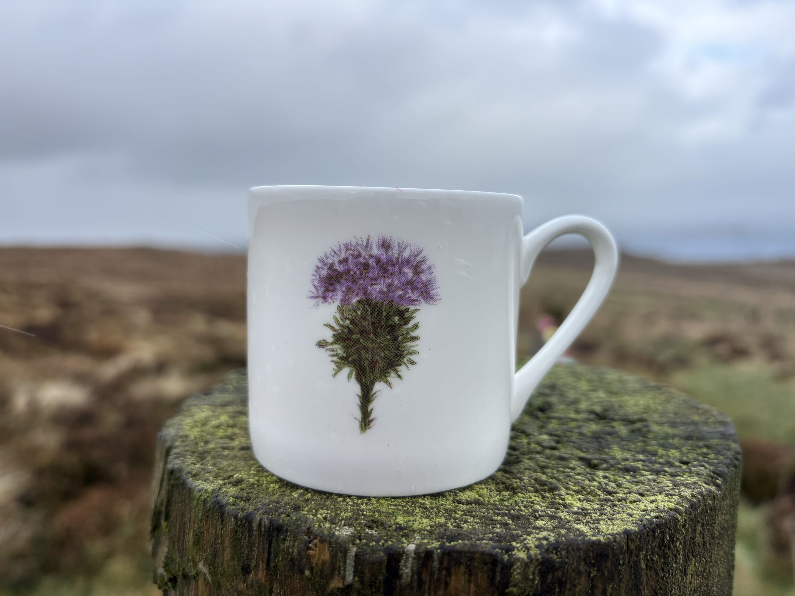 Scottish Thistle Espresso Cup