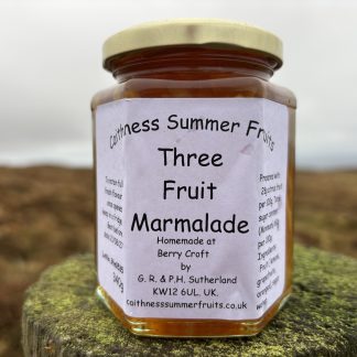 Three Fruits Marmalade from Caithness Summer Fruits
