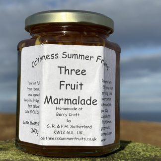 Three Fruits Marmalade from Caithness Summer Fruits