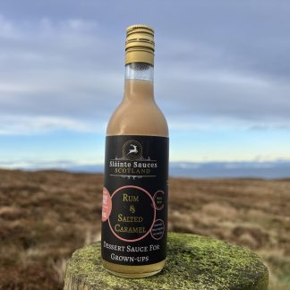 Rum and Salted Caramel in a Bottle - Dessert Sauce for Grown Ups.