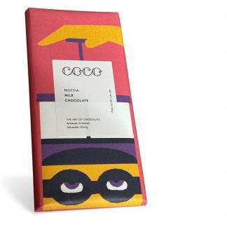 Mocha Milk Chocolate Bar from Coco