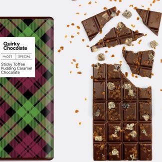 Sticky Toffee Pudding Chocolate Bar 100g