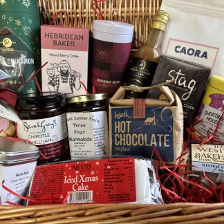 The Elgol: Luxury Wicker Gift Hamper from Scotland