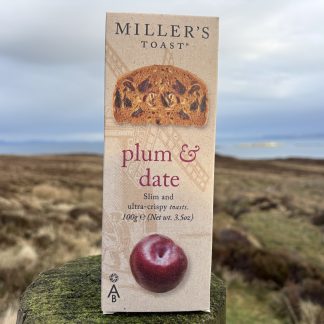Miller's Toast - Plum and Date ultra thin toasts