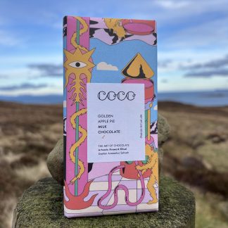 Golden Apple Pie Milk Chocolate Bar by Coco