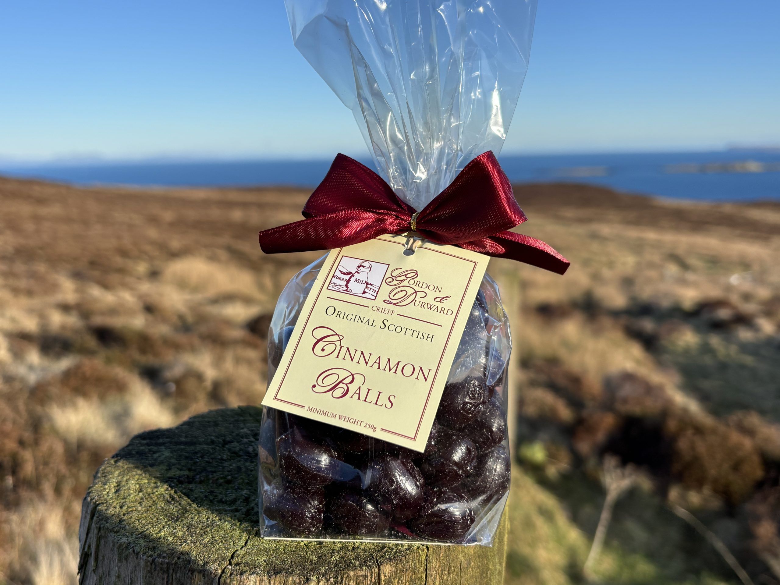 Cinnamon Balls from Gordon and Durward in Crieff - 250g Bag