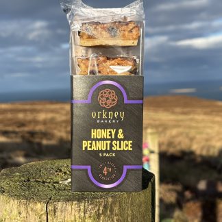 Honey and Peanut Slice from Orkney Bakery