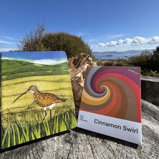 Curlew Notebook and Ocelot Chocolate Gift Set