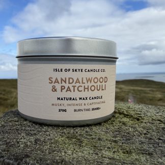 Sandalwood and Patchouli Candle from Isle of Skye Candle Company