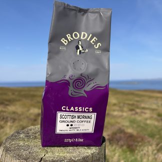 COFFEE: Brodies of Edinburgh Scottish Morning Ground Coffee