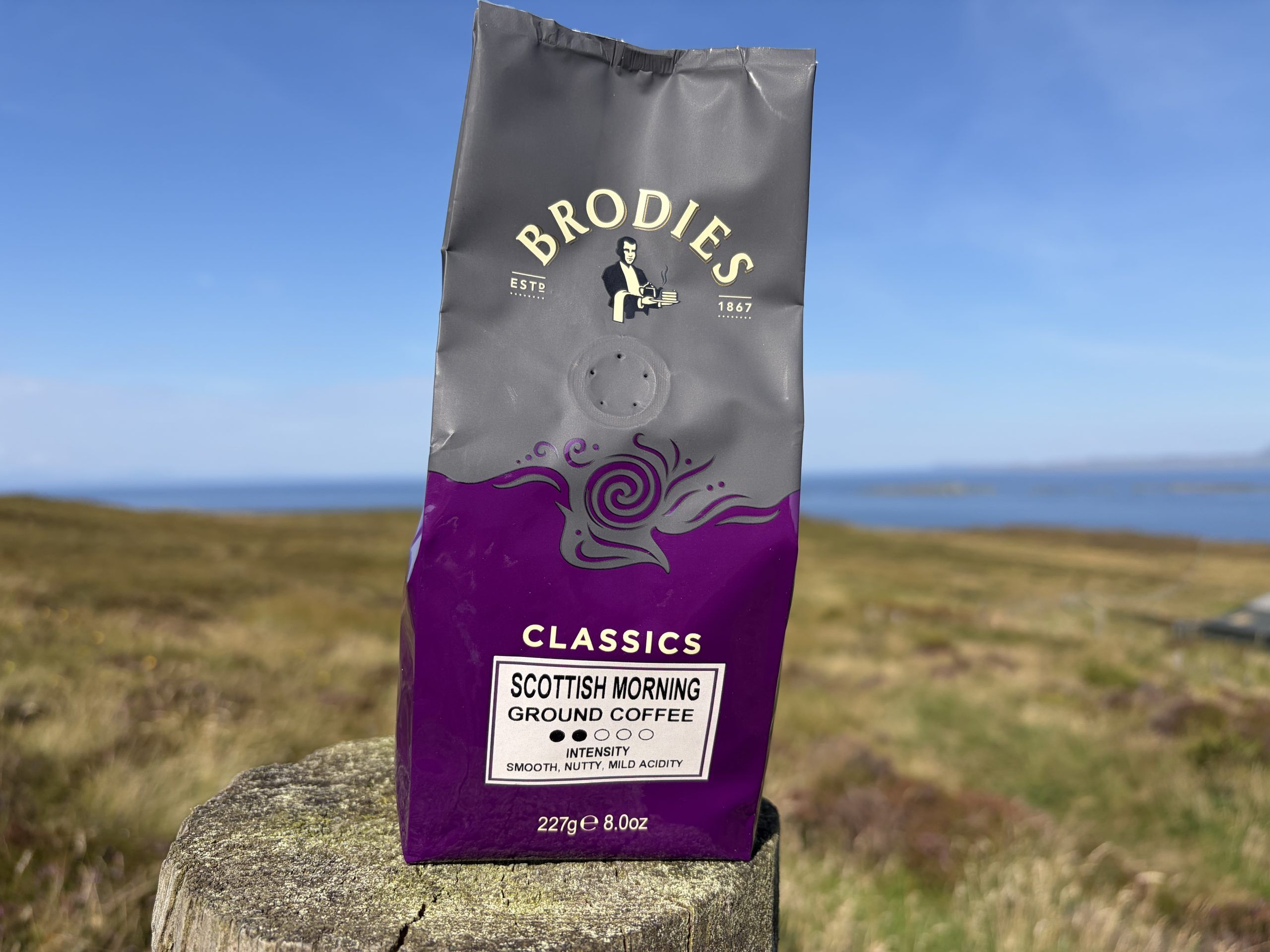 COFFEE: Brodies of Edinburgh Scottish Morning Ground Coffee