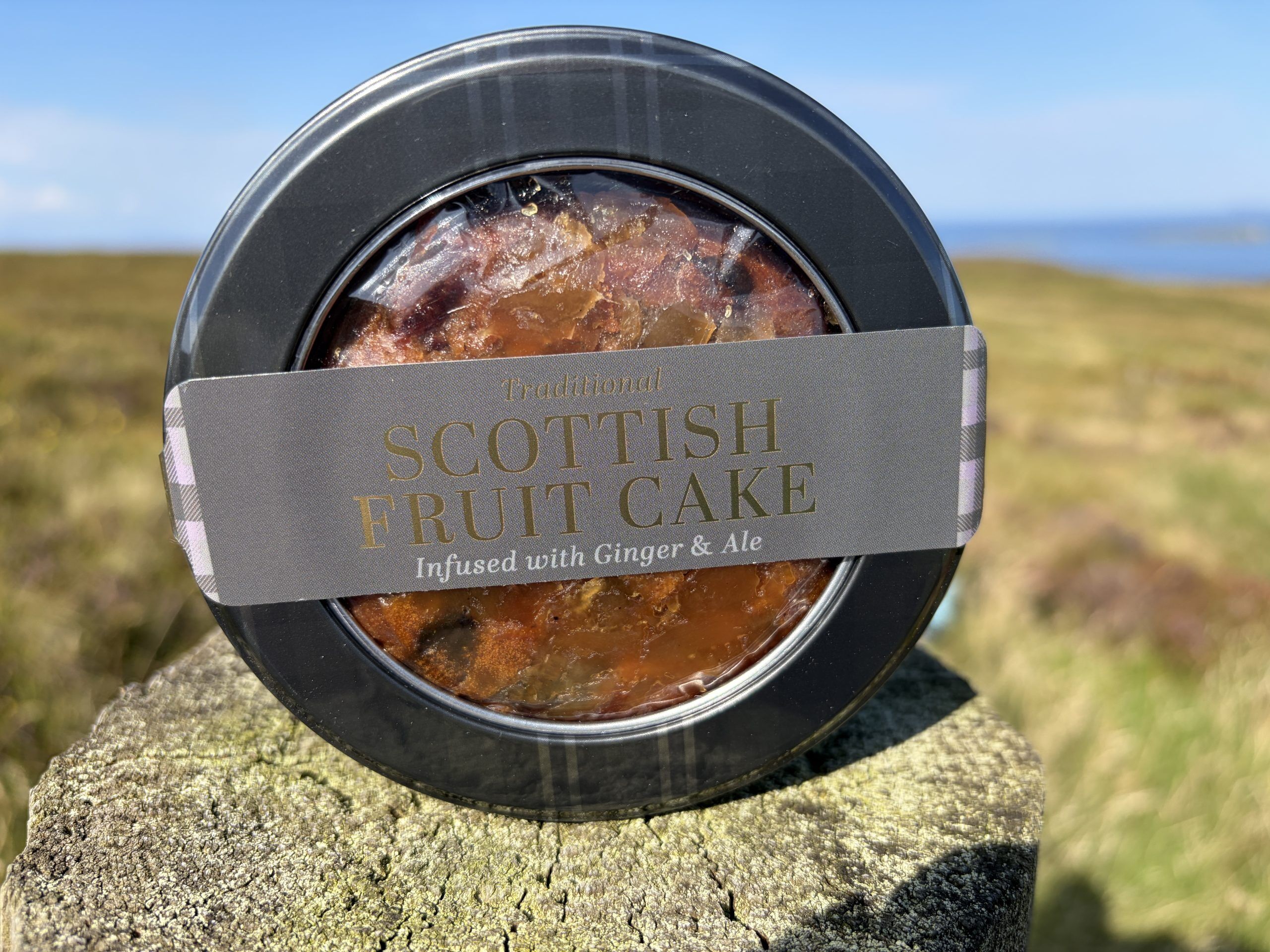Scottish Fruit Cake infused with Ginger and Ale