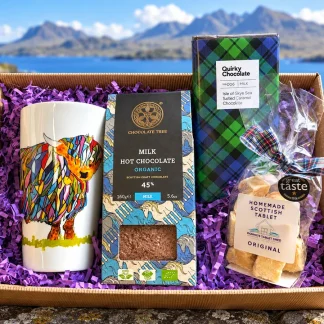 Hot Chocolate Mug Gift Set from Scotland