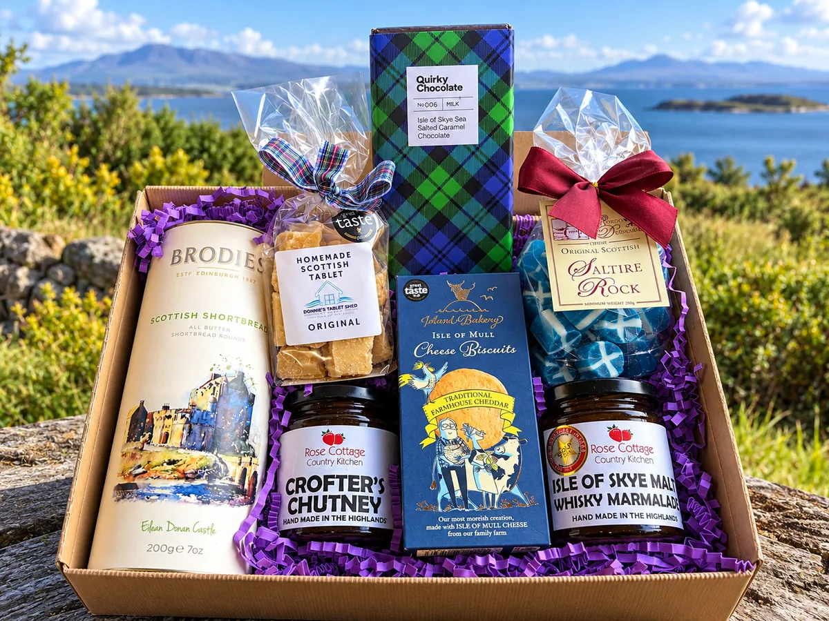 Scottish Food Lovers Gift Hamper – Sweet & Savoury Treats