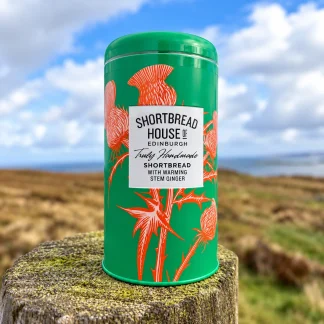 Shortbread House - Warming Stem Ginger Shortbread Biscuits 140g